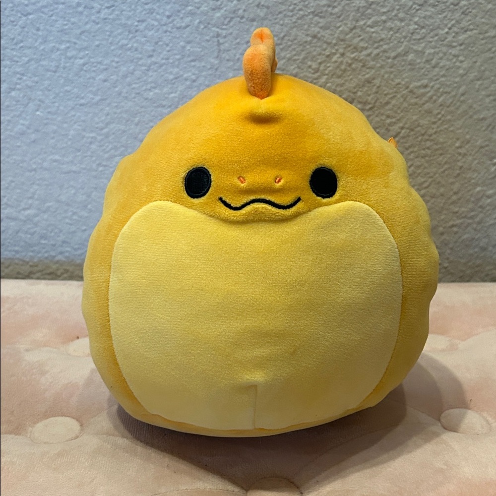 Squishmallows Onel Orange Eel Plush